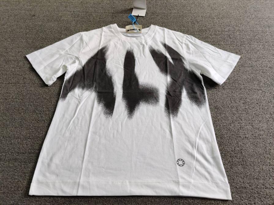 1017 ALYX 9SM White Spray Paint Logo T-Shirt QC