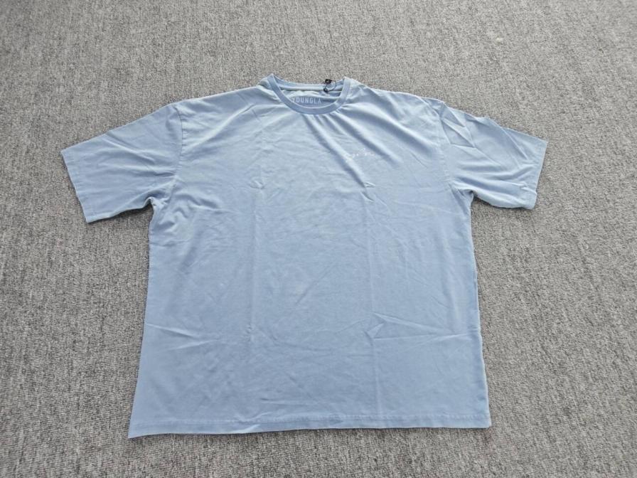 YOUNGLA T-Shirt Light Blue QC