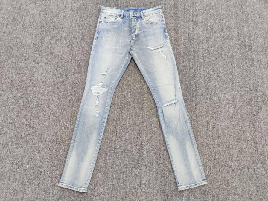 Ksubi Distressed Light Wash Jeans QC
