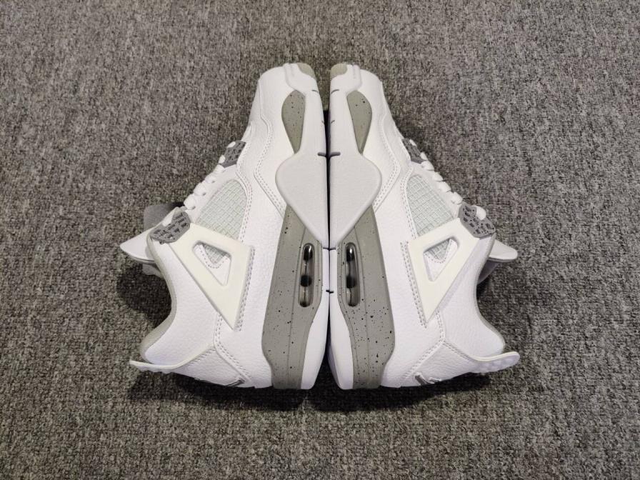 Nike Air Jordan 4 White Cement Sneakers QC