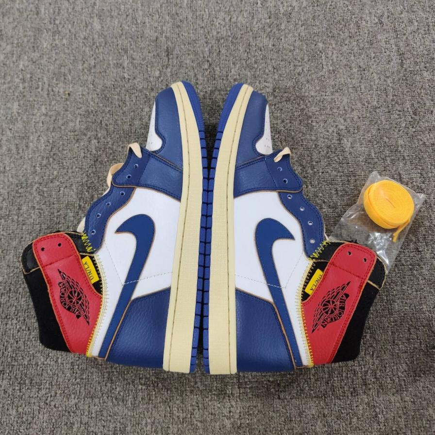 Nike Air Jordan 1 Union LA Blue Red Sneakers QC