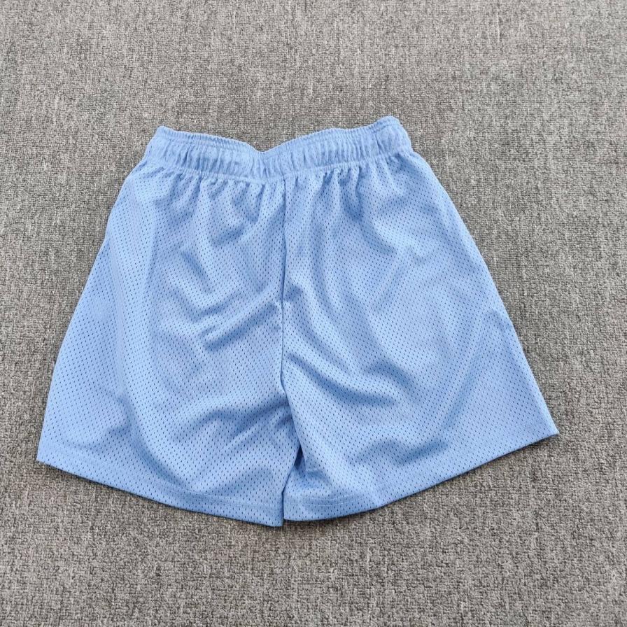 Eric Emanuel Light Blue Lightning Bolt Shorts — fotografie QC 3