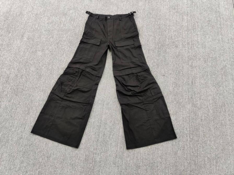 Balenciaga Black Cargo Pants QC
