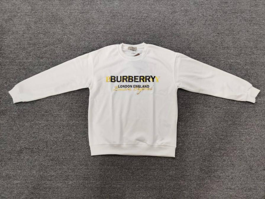 Burberry London England White Sweatshirt QC