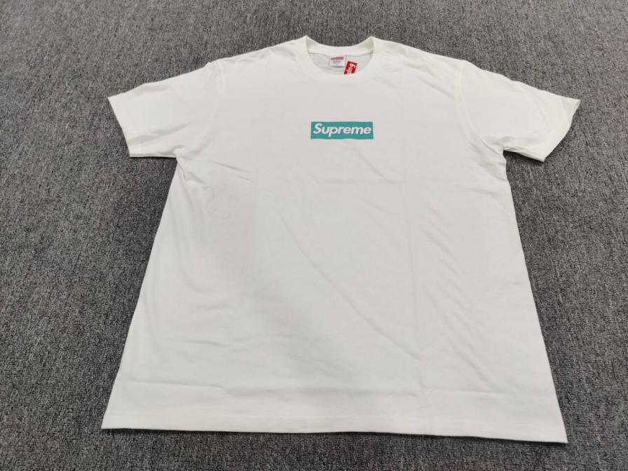 Supreme Tiffany & Co. Box Logo T-Shirt White QC