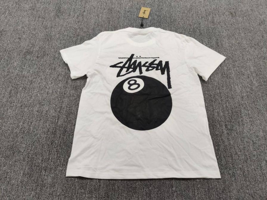 Stussy 8 Ball T-Shirt White QC