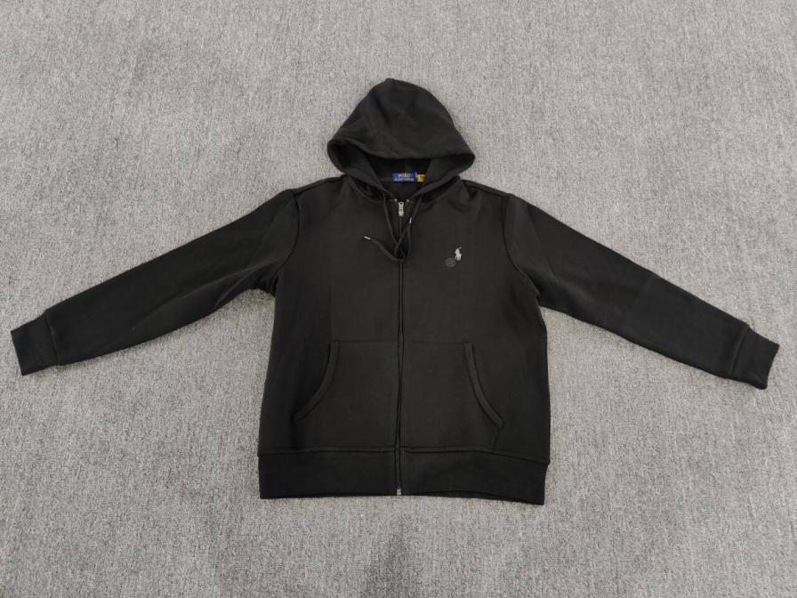 Ralph Lauren Black Zip Hoodie QC