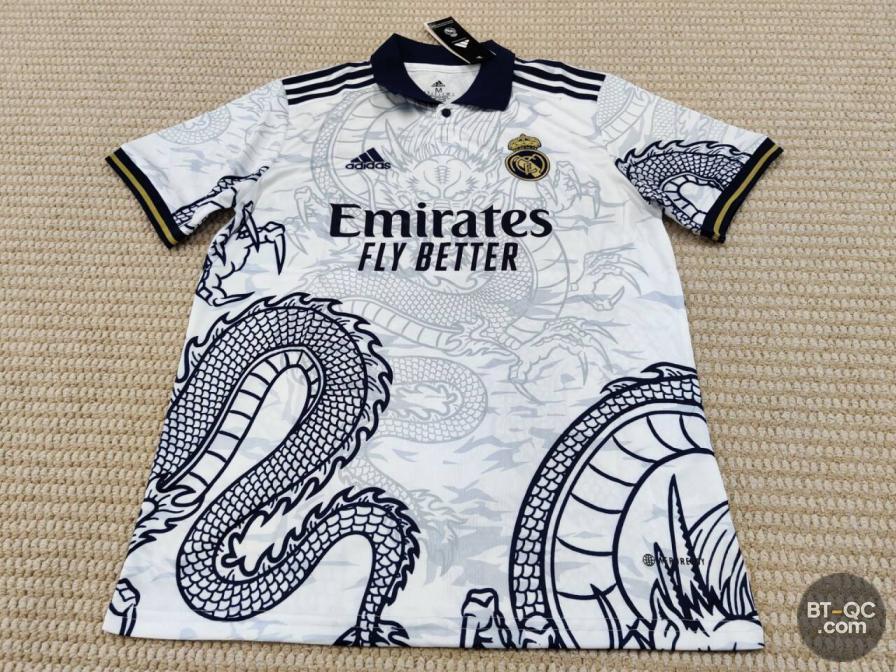 Adidas Real Madrid Dragon Print Jersey QC