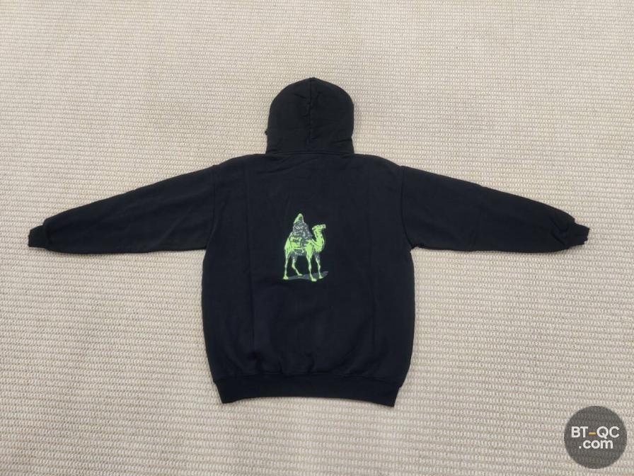 VETEMENTS Autumn Winter 2020 Black Hoodie QC