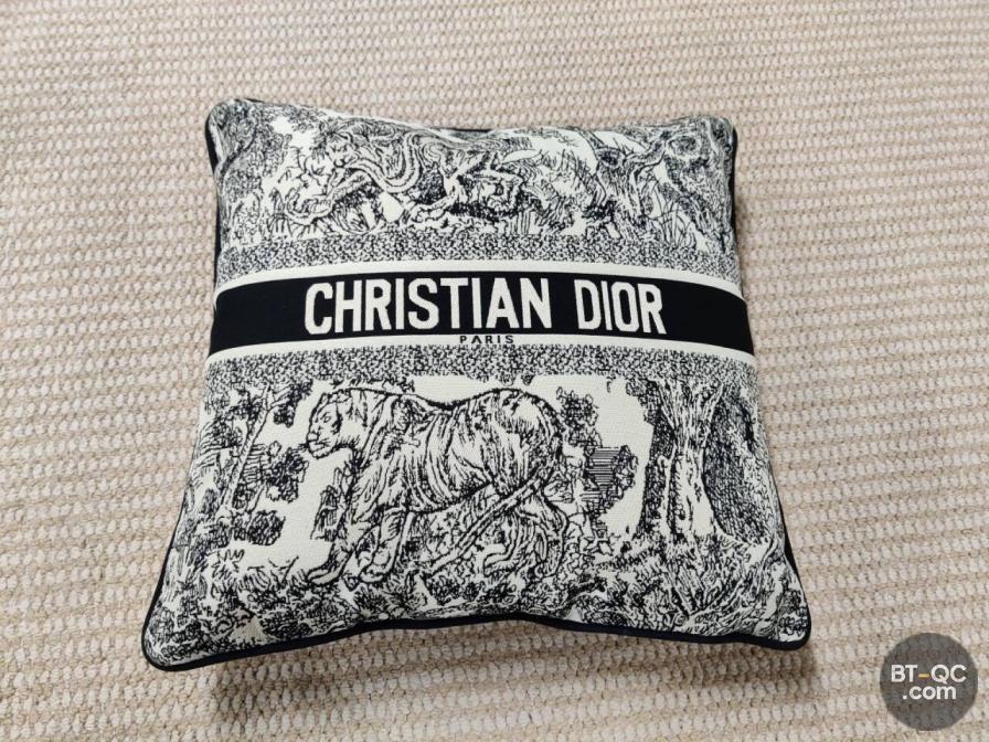 Christian Dior Tiger Print Cushion QC