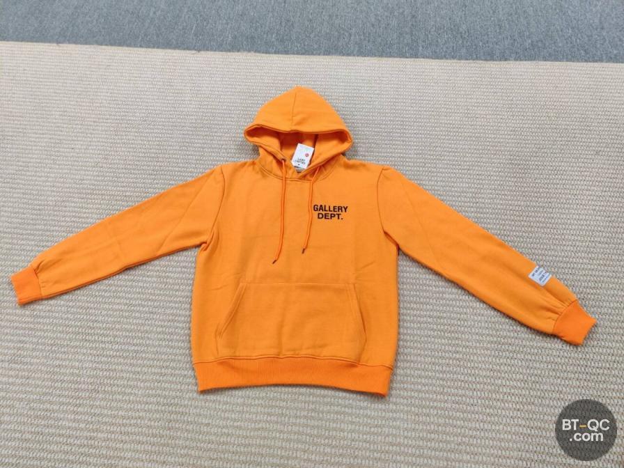 Gallery Dept Orange Hoodie QC
