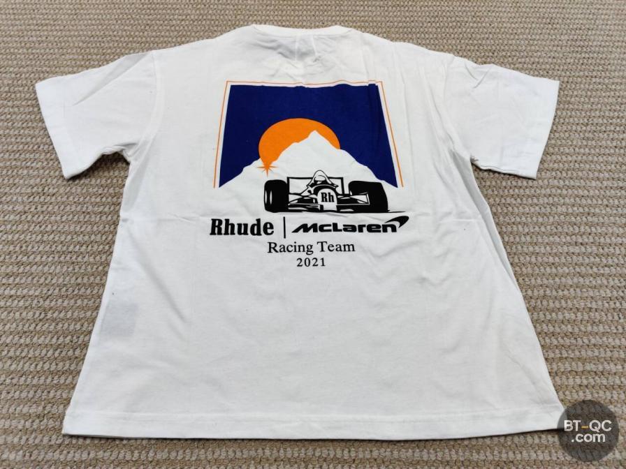 Rhude McLaren Racing Team T-Shirt — QC-foto 2