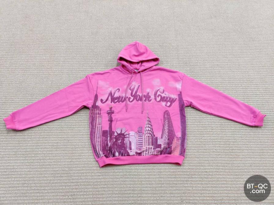 Balenciaga Pink New York City Hoodie QC
