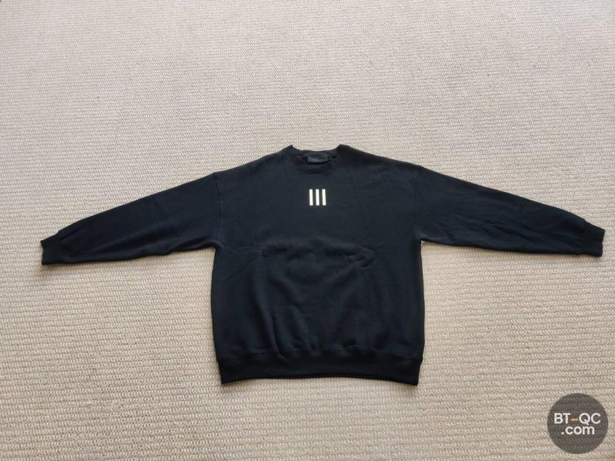 Fear of God Essentials Black Crewneck Sweater QC