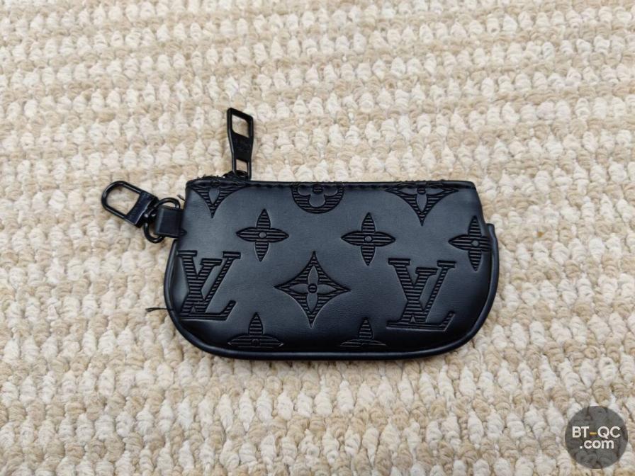 Louis Vuitton Monogram Pouch Black QC