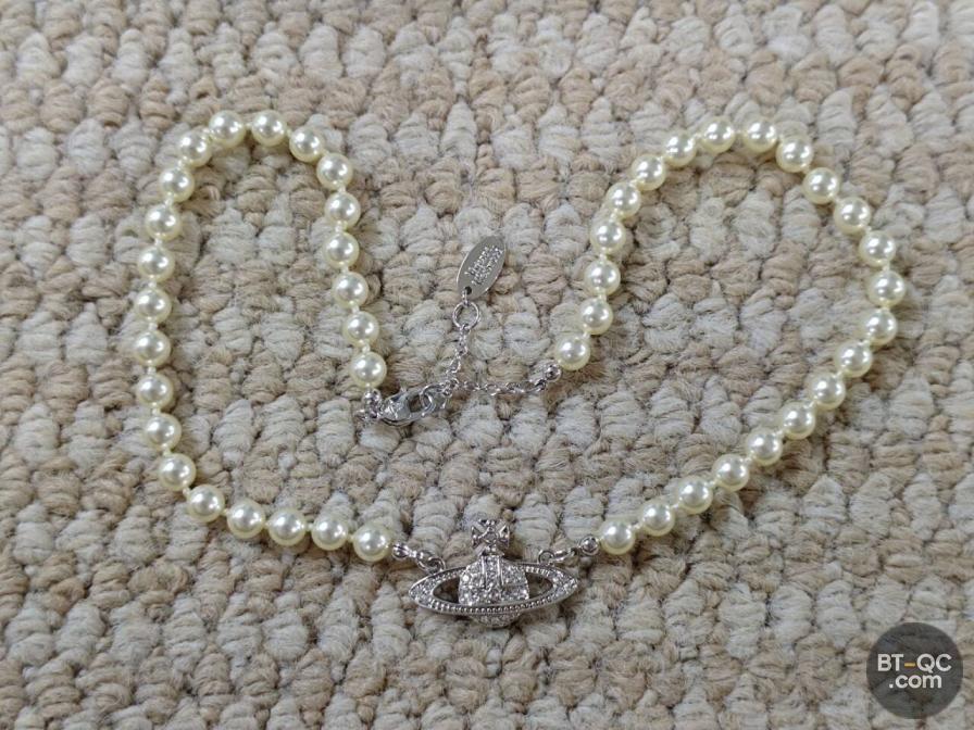 Vivienne Westwood Pearl Orb Necklace QC