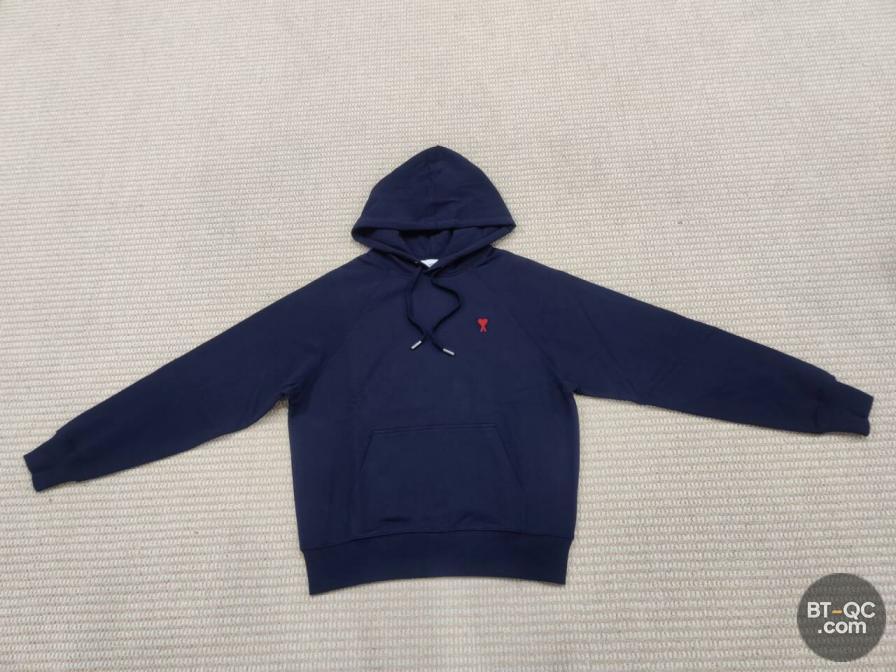 Ami Alexandre Mattiussi Navy Hoodie QC