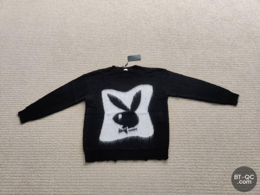 Saint Laurent Playboy Bunny Sweater Black QC