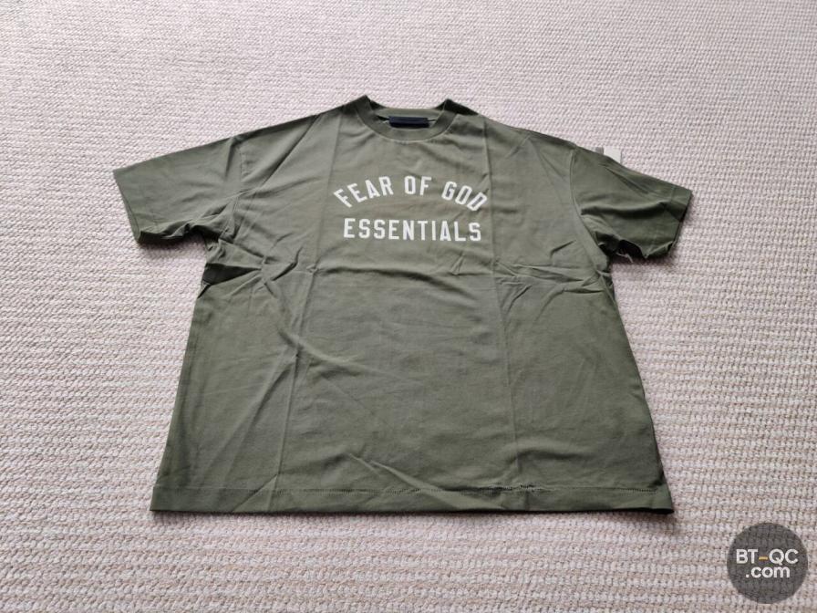 Fear of God Essentials T-Shirt Olive QC