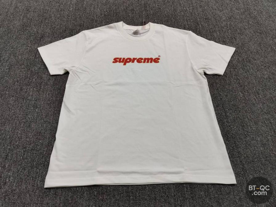 Supreme Red Box Logo T-Shirt White QC