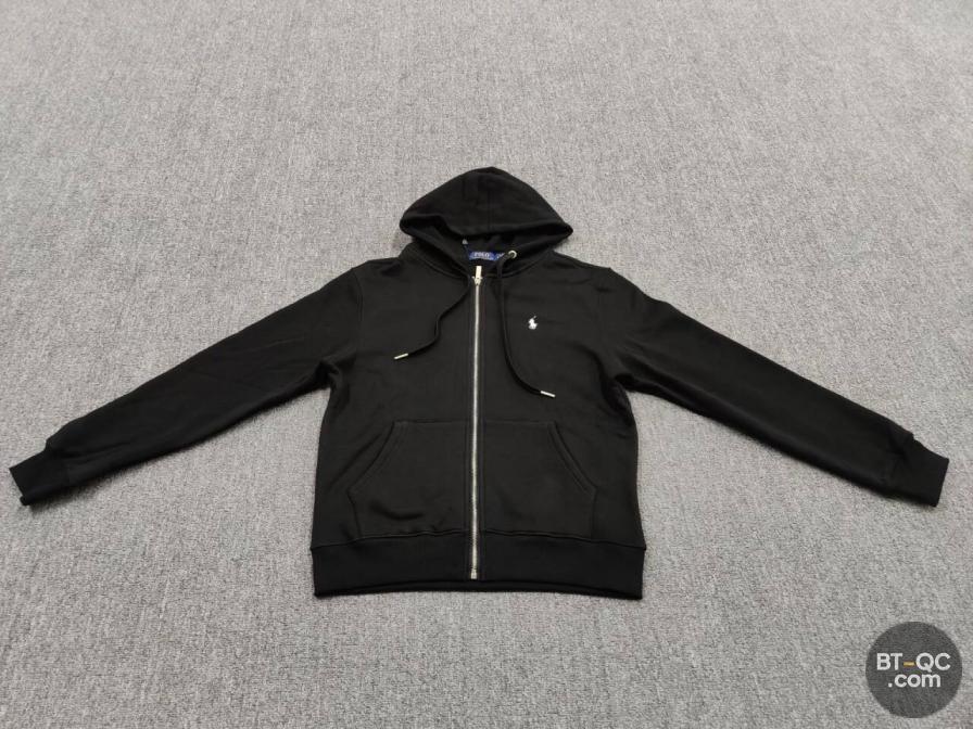 Ralph Lauren Black Zip Hoodie QC