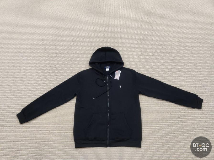 Ralph Lauren Black Zip Hoodie QC