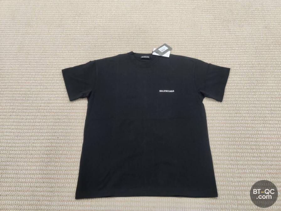 Balenciaga Logo T-Shirt Black QC