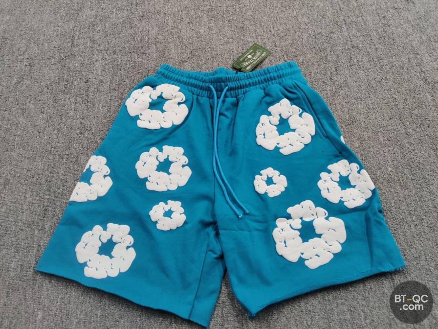 DENIM TEARS blue floral shorts QC