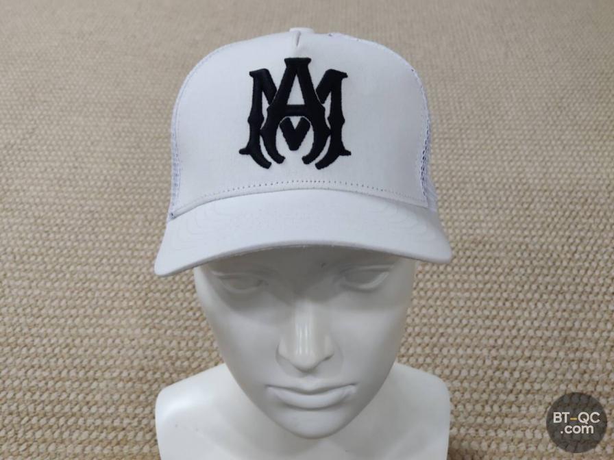 Amiri White Trucker Cap QC