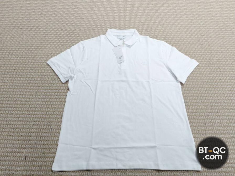Lacoste Regular Fit Polo Shirt White QC
