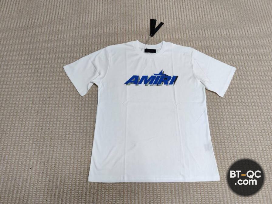 Amiri Logo T-Shirt White QC