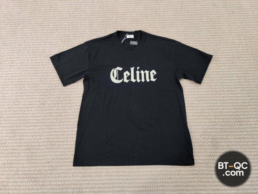 Celine Paris Black T-Shirt QC