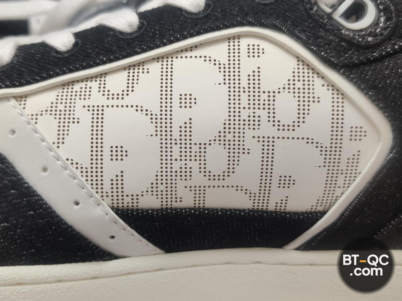 Dior B23 Sneakers Black White — QC-Foto 2
