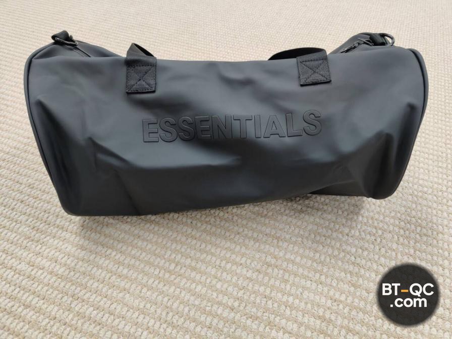 Fear of God Essentials Duffel Bag Black QC