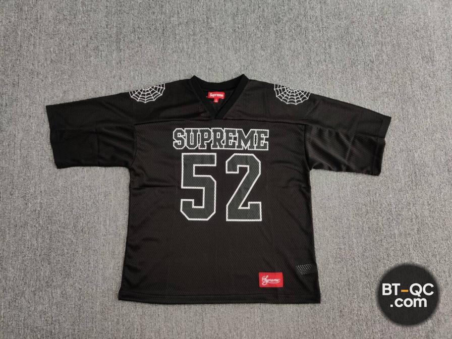 Supreme 52 Football Jersey Black QC