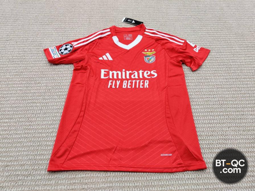Adidas Benfica 22/23 Home Jersey Red QC
