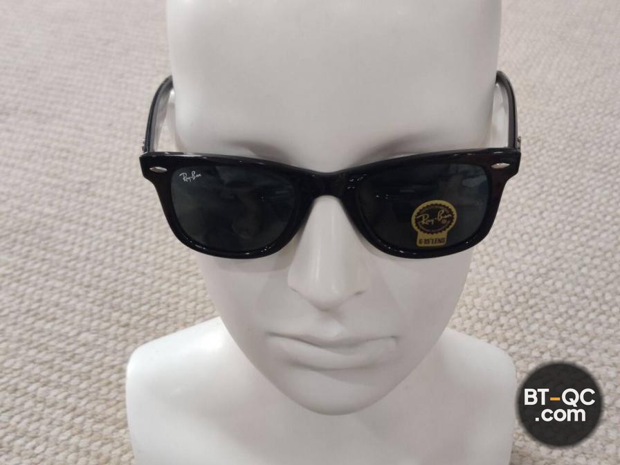 Ray-Ban RB2140 Wayfarer Sunglasses Black QC