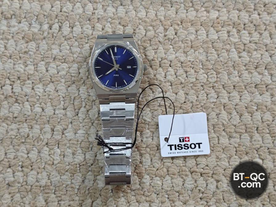 Tissot PRX Blue Dial Stainless Steel Watch QC