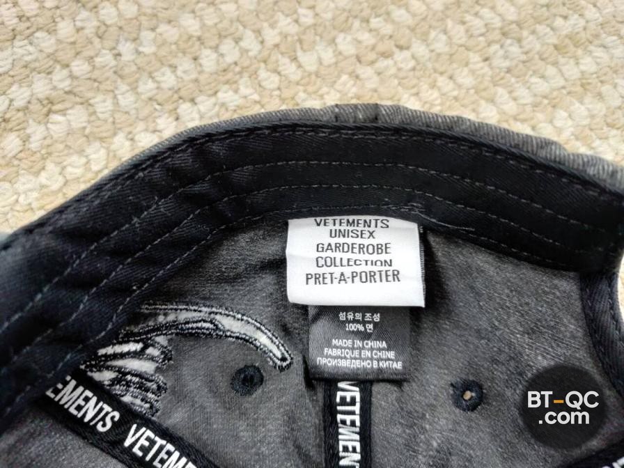 Vetements Headwear — QC-foto 3