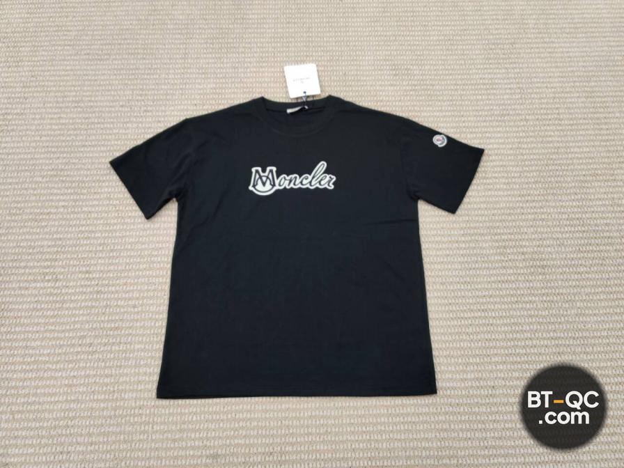 Moncler Black T-Shirt QC