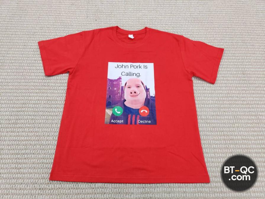 Caribbean Seal Red John Pork Is Calling T-Shirt QC