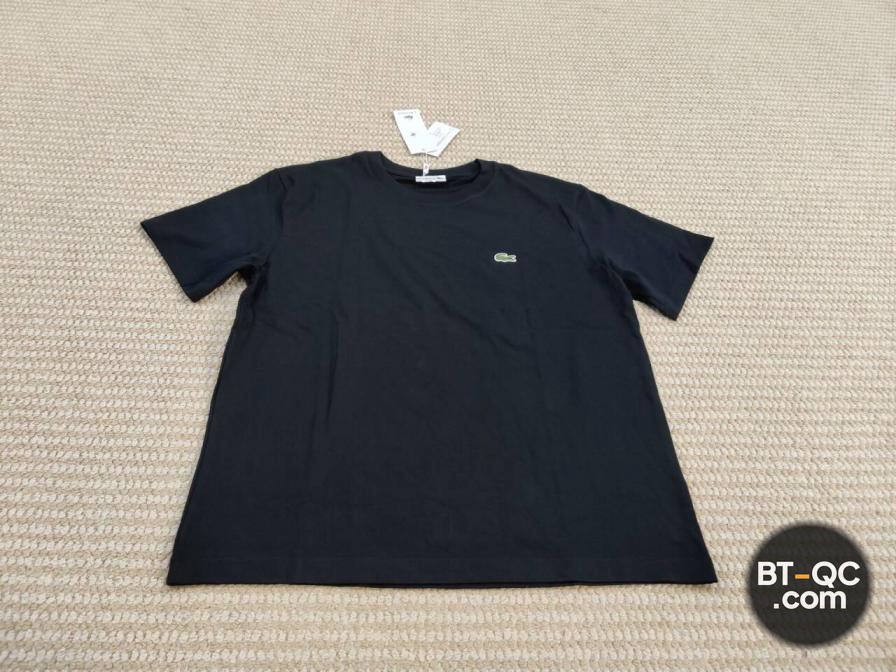 Lacoste Slim Fit Black T-Shirt QC