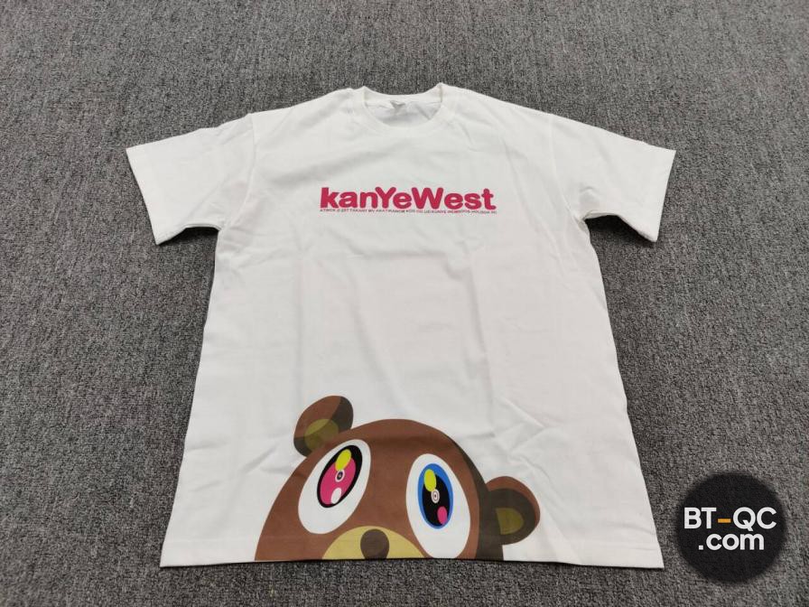 Kanye West Graduation Bear T-Shirt White QC