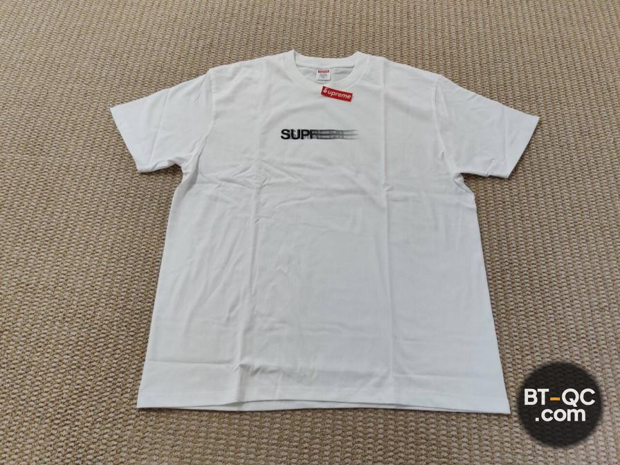 Supreme Motion Logo T-Shirt White QC