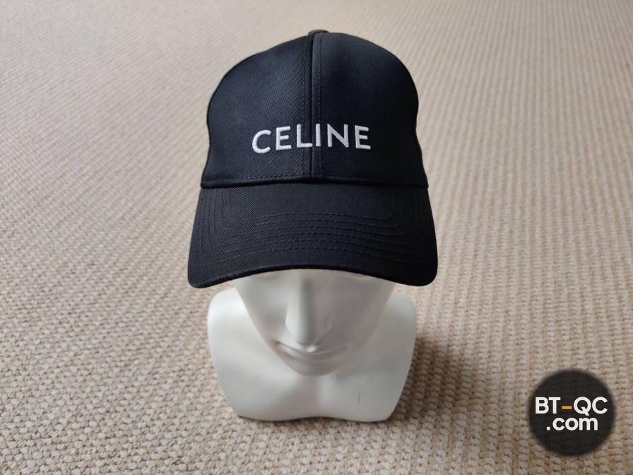 Celine Baseball Cap Black QC