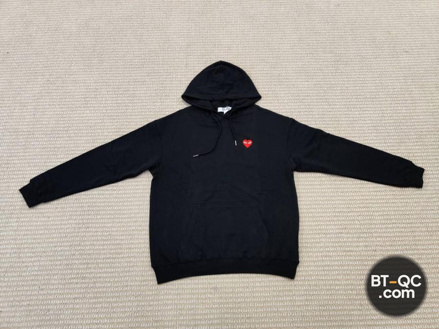 PLAY Comme des Garcons Black Heart Hoodie QC