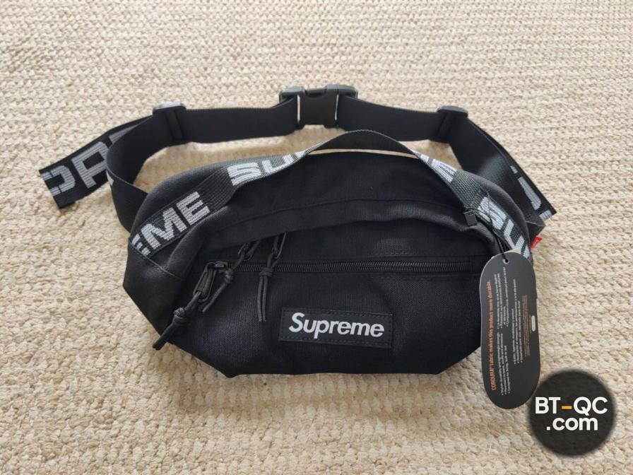 Supreme Waist Bag Black QC