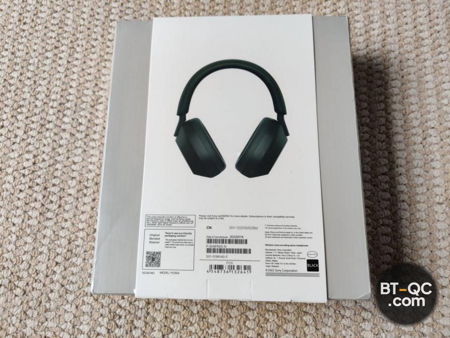 SONY WH-1000XM5 Black Headphones QC