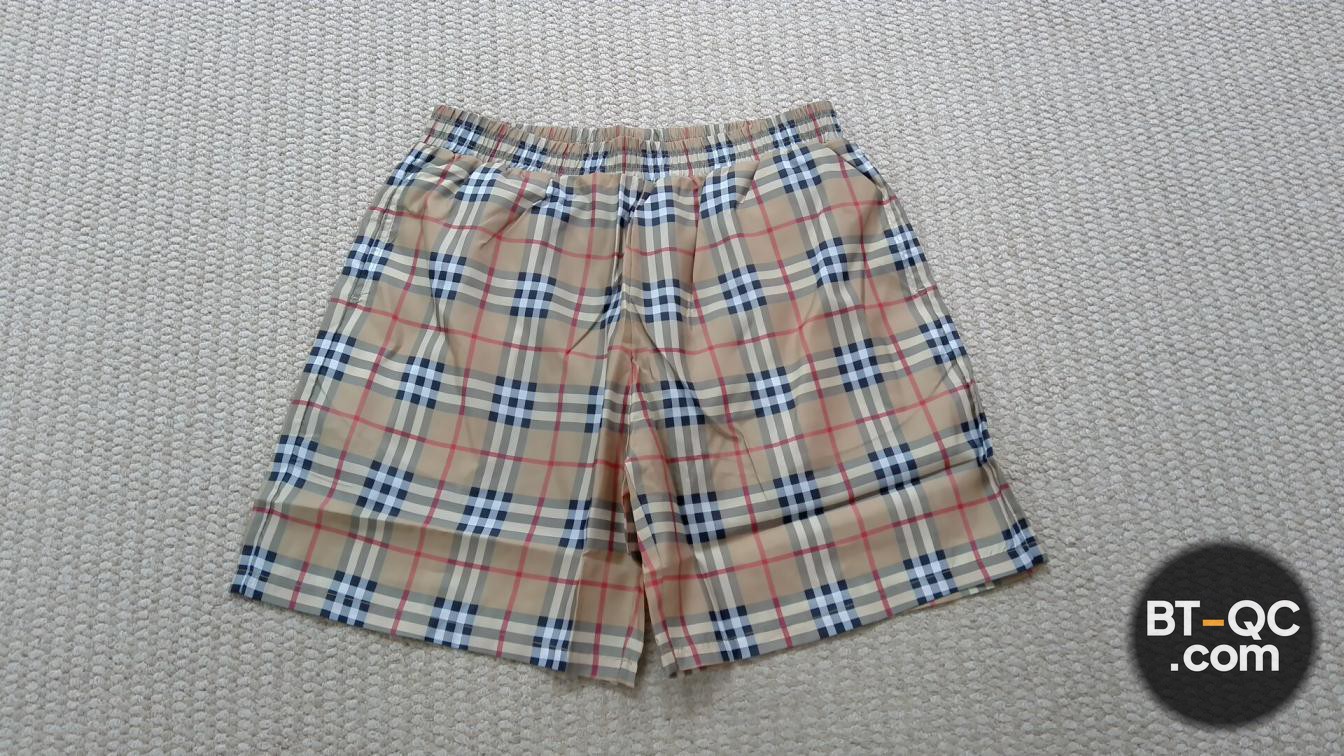 Burberry Check Shorts QC