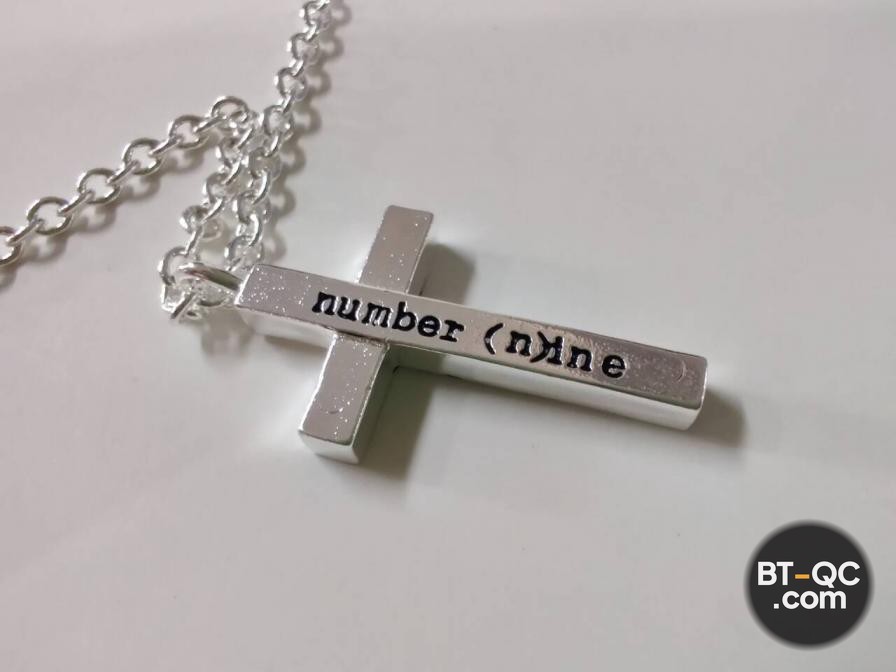 NUMBER (N)INE Cross Necklace QC